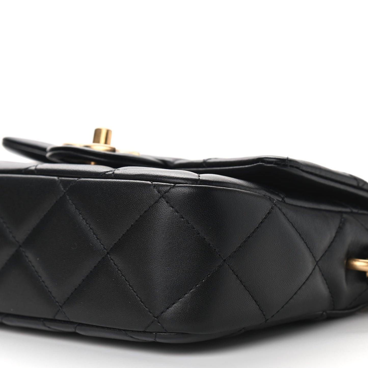 Lambskin Quilted Mini My Perfect Flap Black