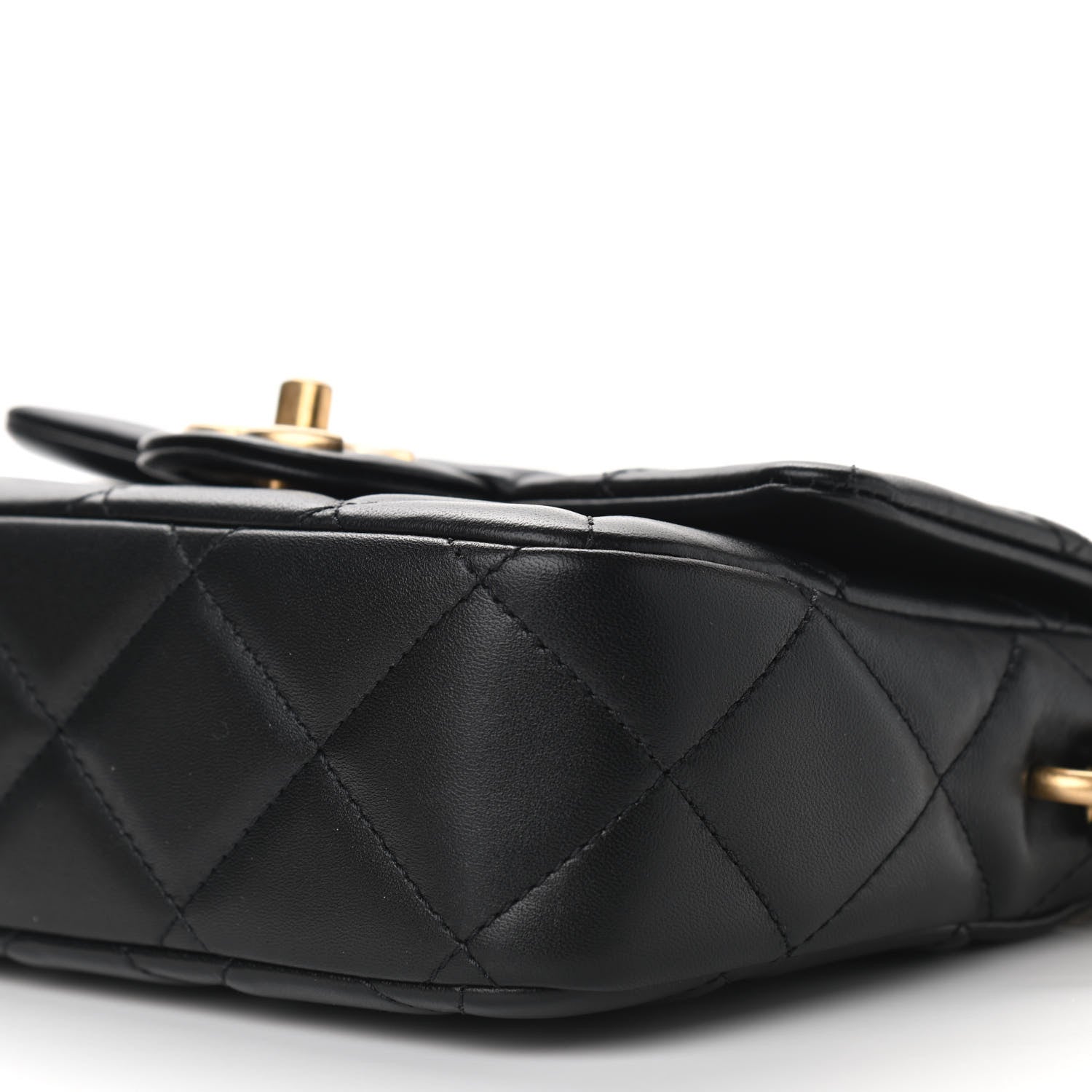Chanel Lambskin Quilted Mini My Perfect Flap Black 9 of 10