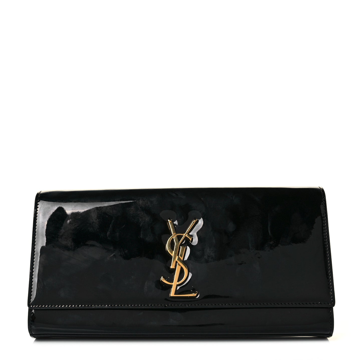Patent Classic Monogram Cassandre Clutch Black