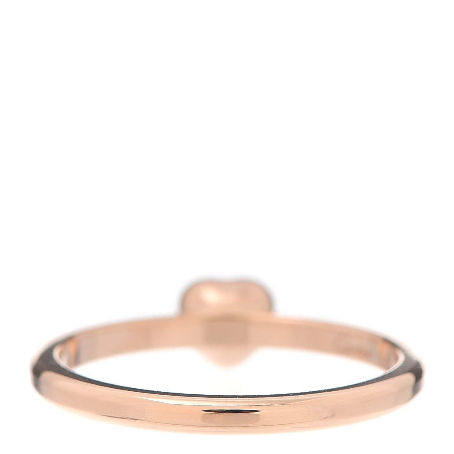 Cartier 18K Pink Gold Diamond D'Amour Heart Ring 53 6.25 3 of 6