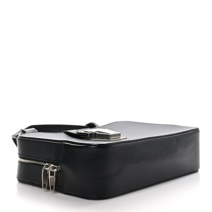 Balenciaga Textured Calfskin Camera Bag Black 4 of 11