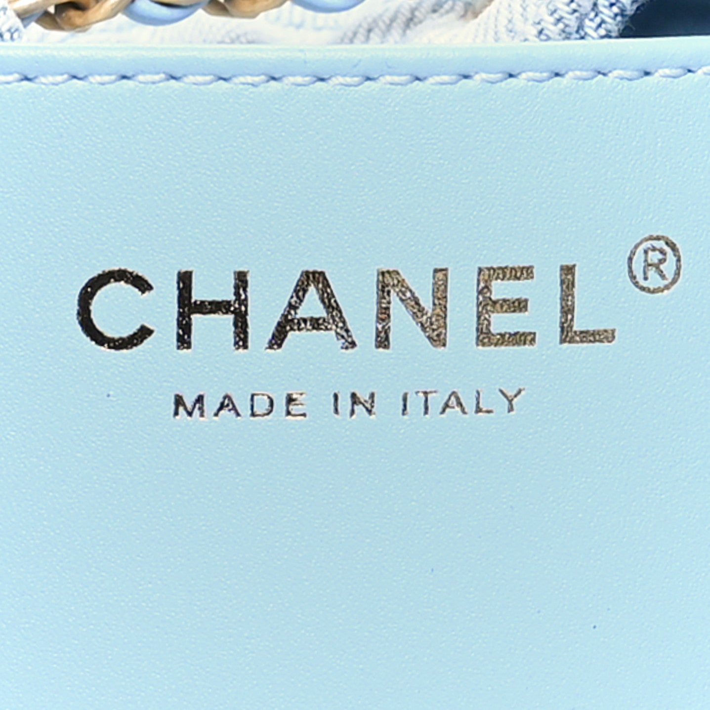 Washed Denim Quilted Small Chanel 25 Handbag Blue