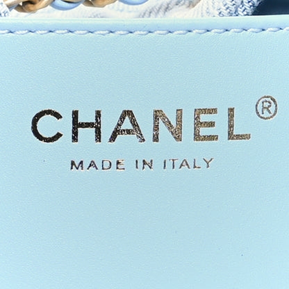 Chanel Washed Denim Quilted Small Chanel 25 Handbag Blue 7 of 11