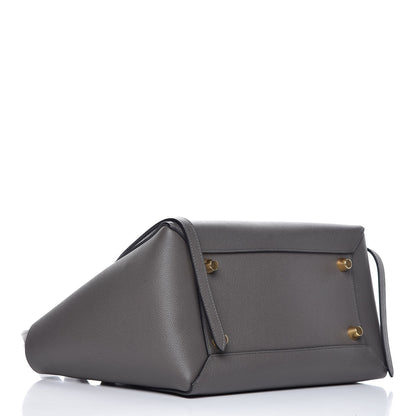 Celine Grained Calfskin Mini Belt Bag Grey 5 of 13