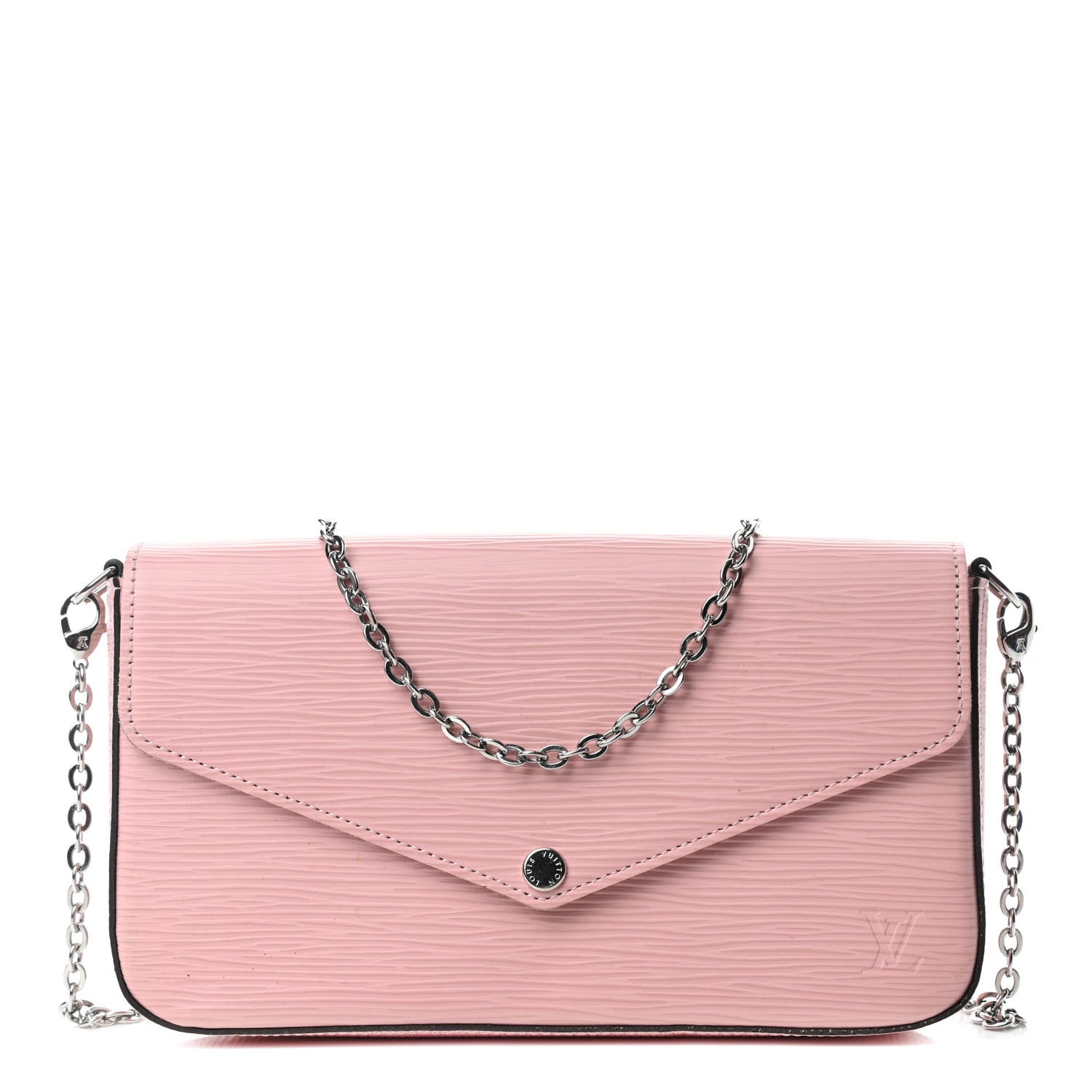 Louis Vuitton Epi Pochette Felicie Rose Ballerine 1 of 11