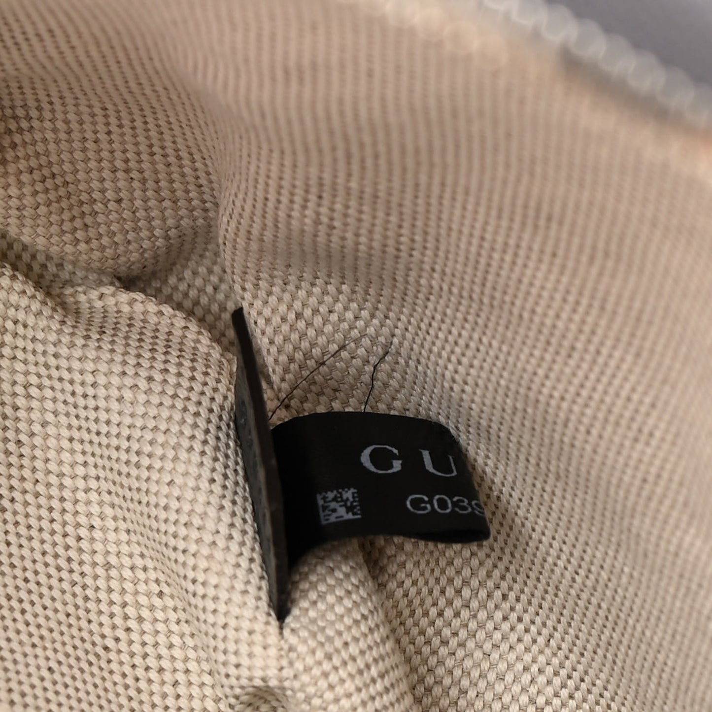 GG Supreme Monogram Textured Dollar Calfskin Ophidia Belt Bag Grey Black Graphite Grey