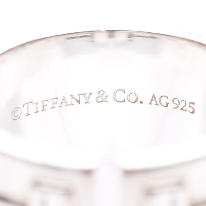 Tiffany Sterling Silver T Cutout Ring 60 9 5 of 10