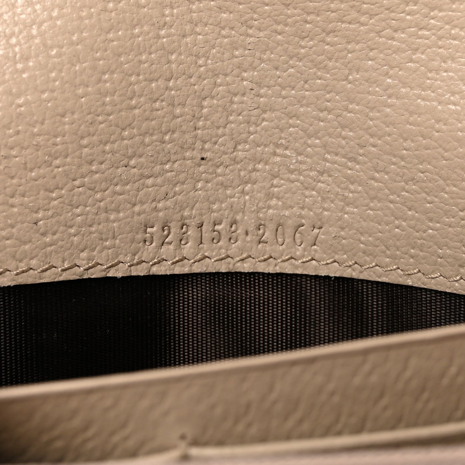Gucci GG Supreme Monogram Web Ophidia Continental Wallet Beige Mystic White Oatmeal 7 of 7