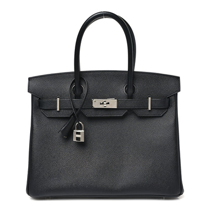 Hermes Epsom BIRKIN 30 Black 1 of 10