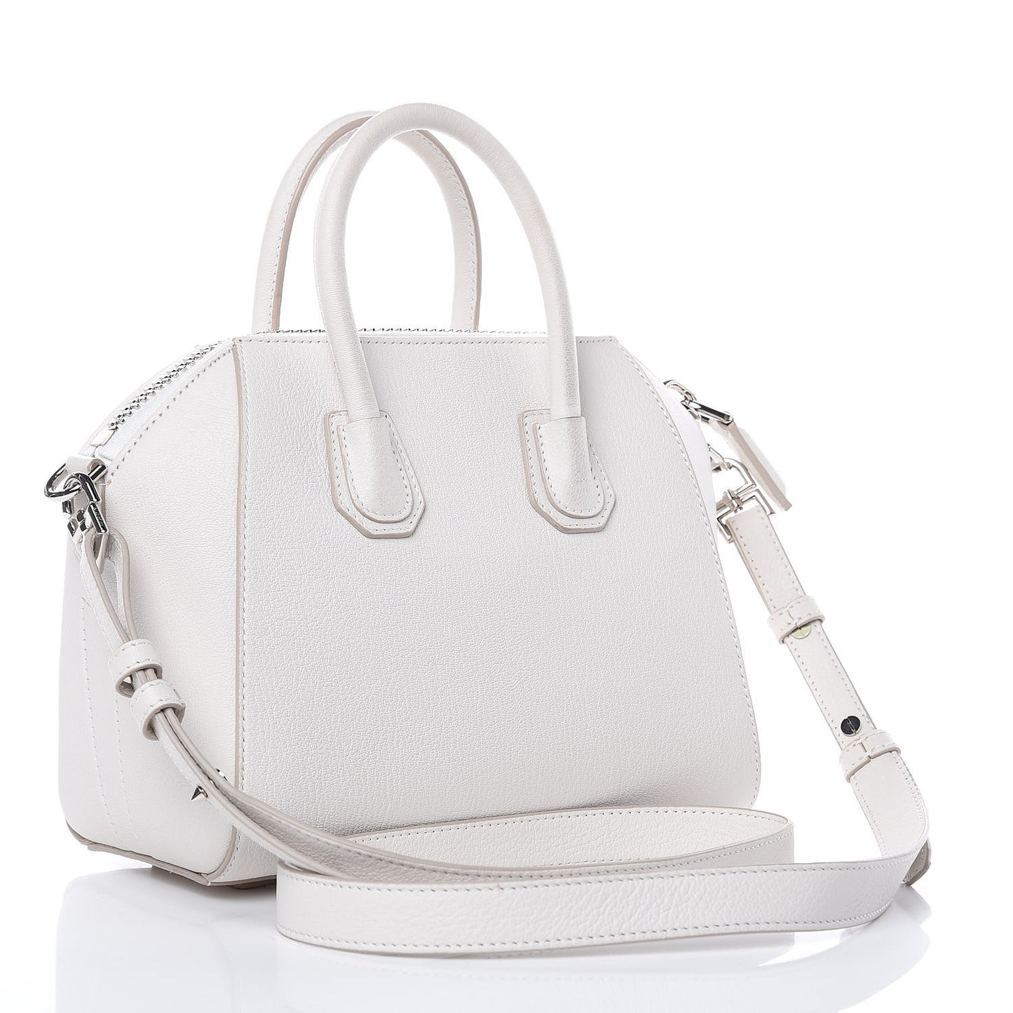 Sugar Goatskin Mini Antigona White