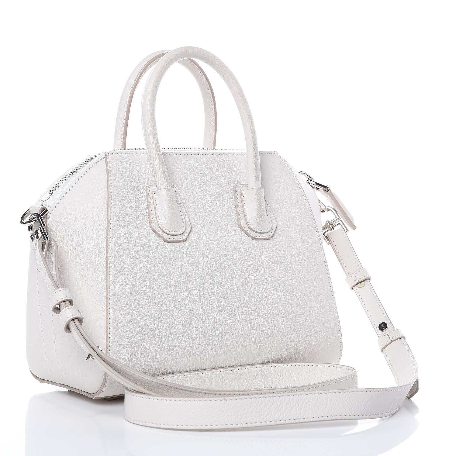 Givenchy Sugar Goatskin Mini Antigona White 3 of 12