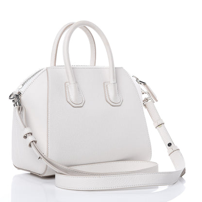 Givenchy Sugar Goatskin Mini Antigona White 3 of 12