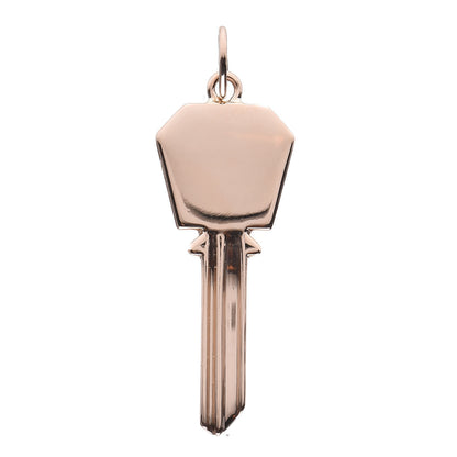 Tiffany 18K Rose Gold Small Modern Keys Hexagon Key Pendant 1 of 5