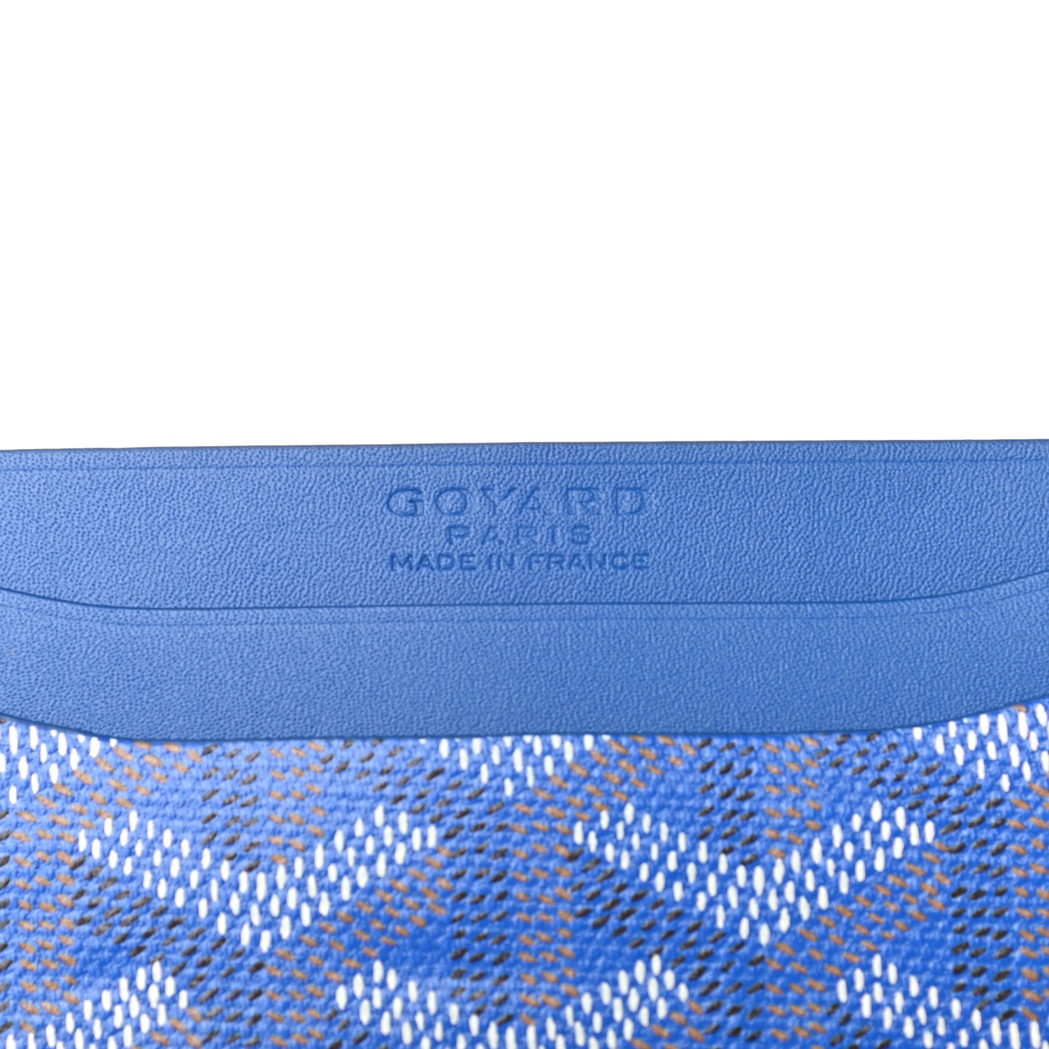 Goyard Goyardine Saint Sulpice Card Holder Sky Blue 4 of 6
