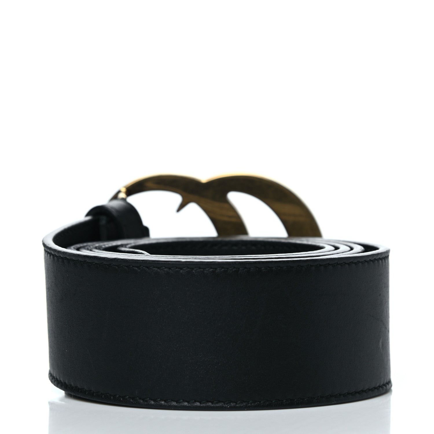 Gucci Calfskin Double G 40mm Belt 90 36 Black 2 of 7