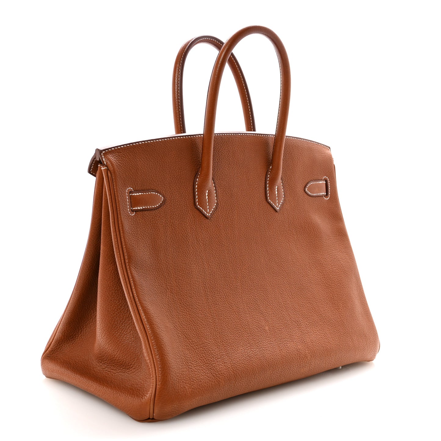 Natural Barenia Faubourg Birkin 35 Fauve