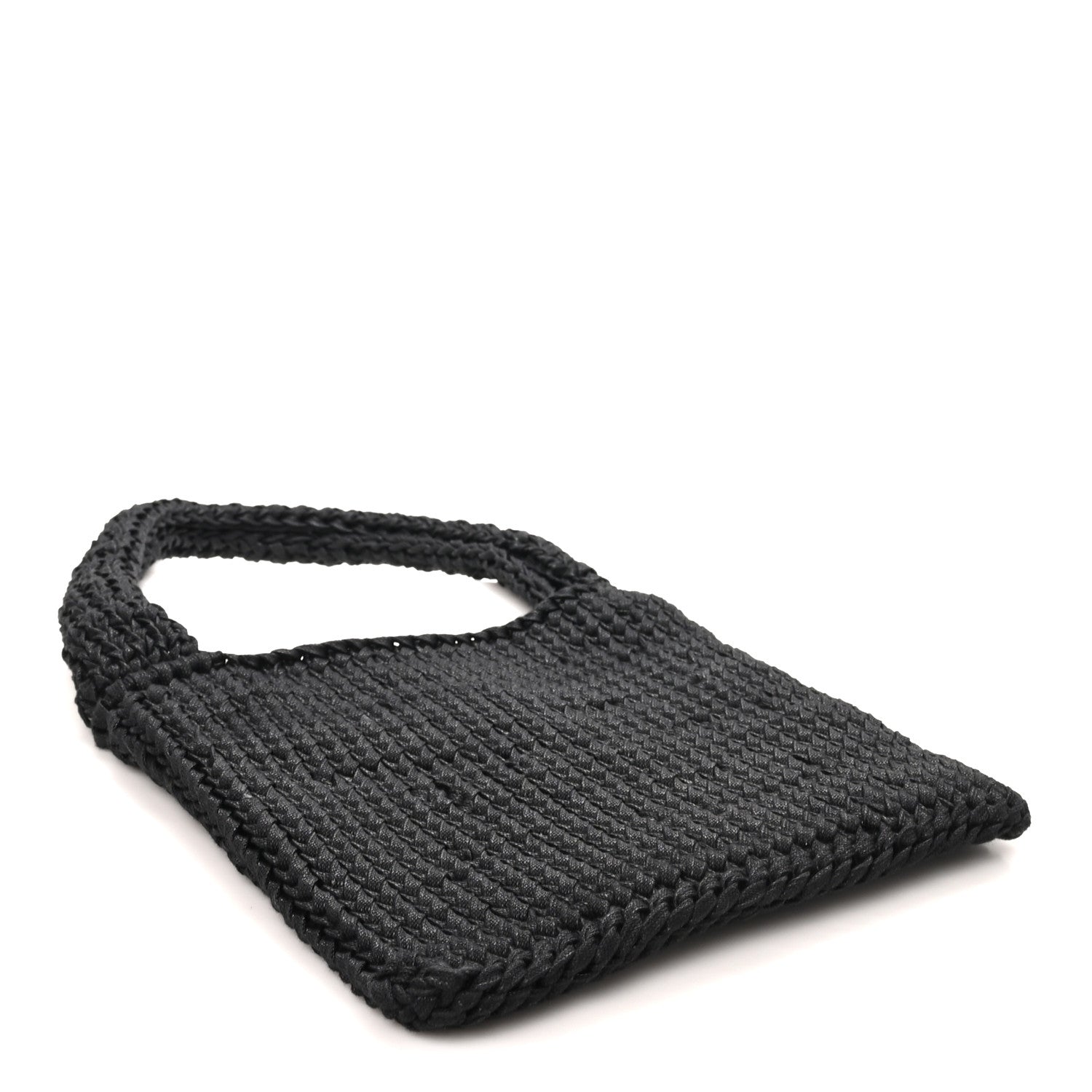 The Row Waxed Cotton Didion Shoulder Bag Black 5 of 10