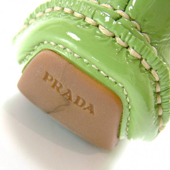 Vernice Loafers 38.5 Green