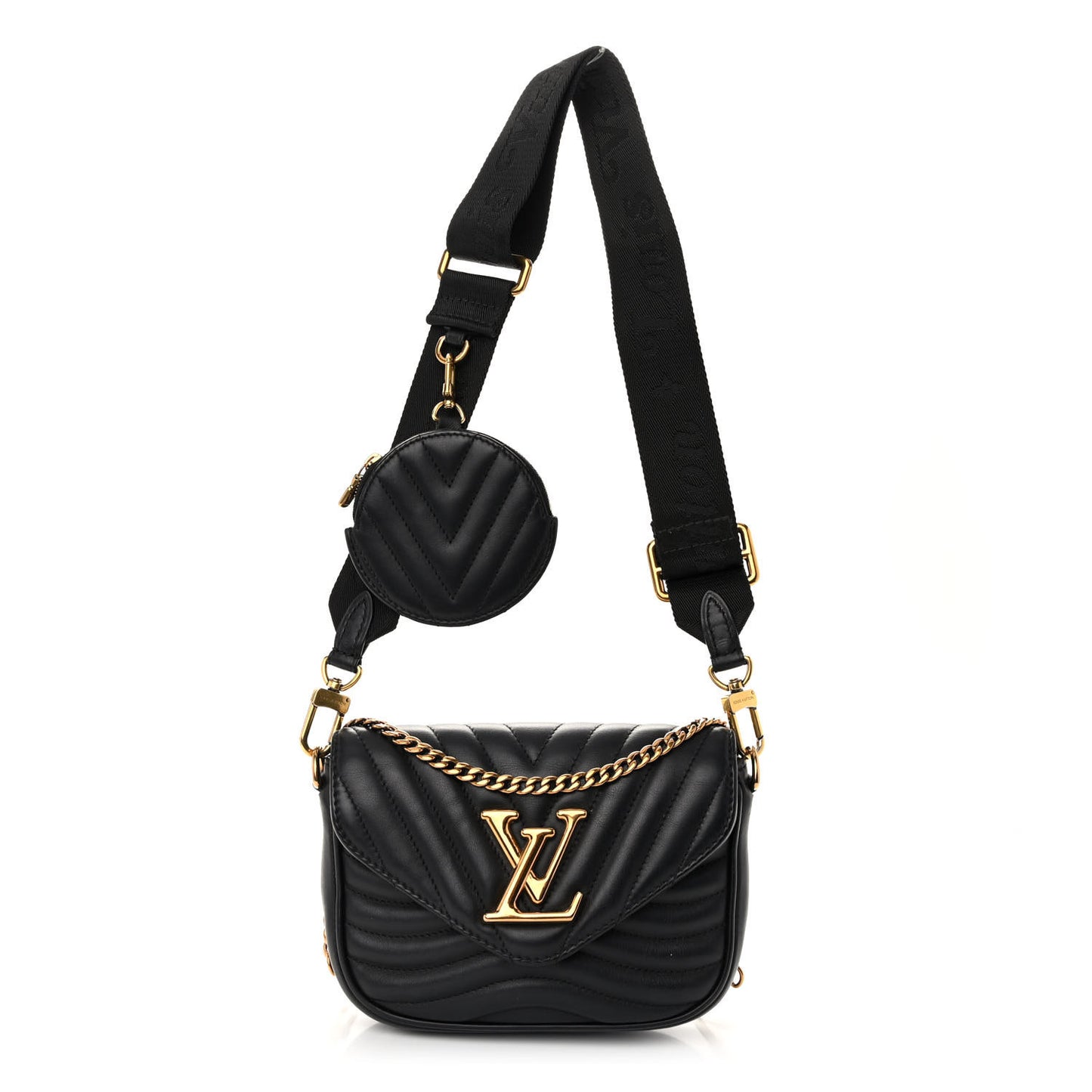 Calfskin New Wave Multi Pochette Black