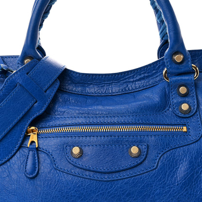 Balenciaga Agneau Giant 12 Gold Hardware City Bleu Lazuli 9 of 11