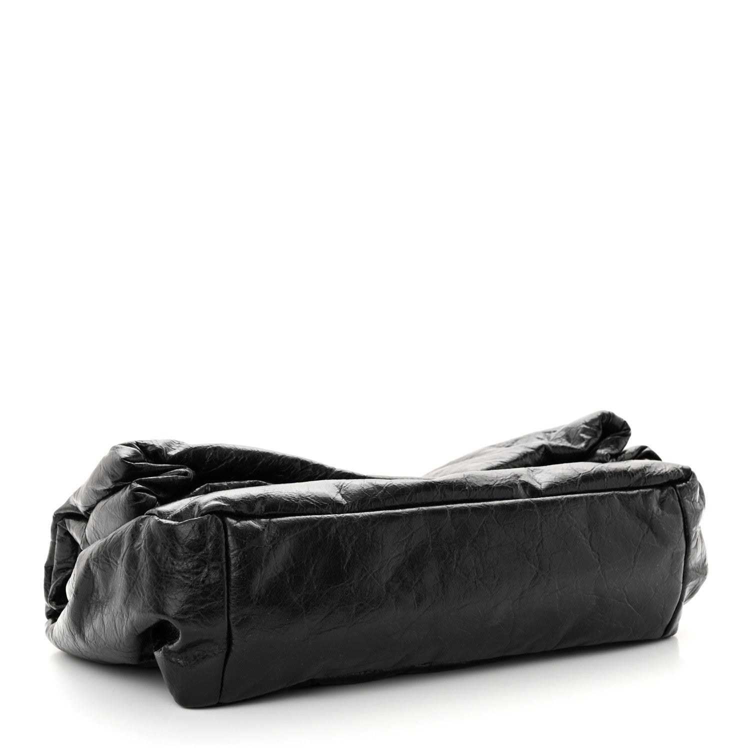 Balenciaga Arena Calfskin Small Monaco Chain Shoulder Bag Black 4 of 10