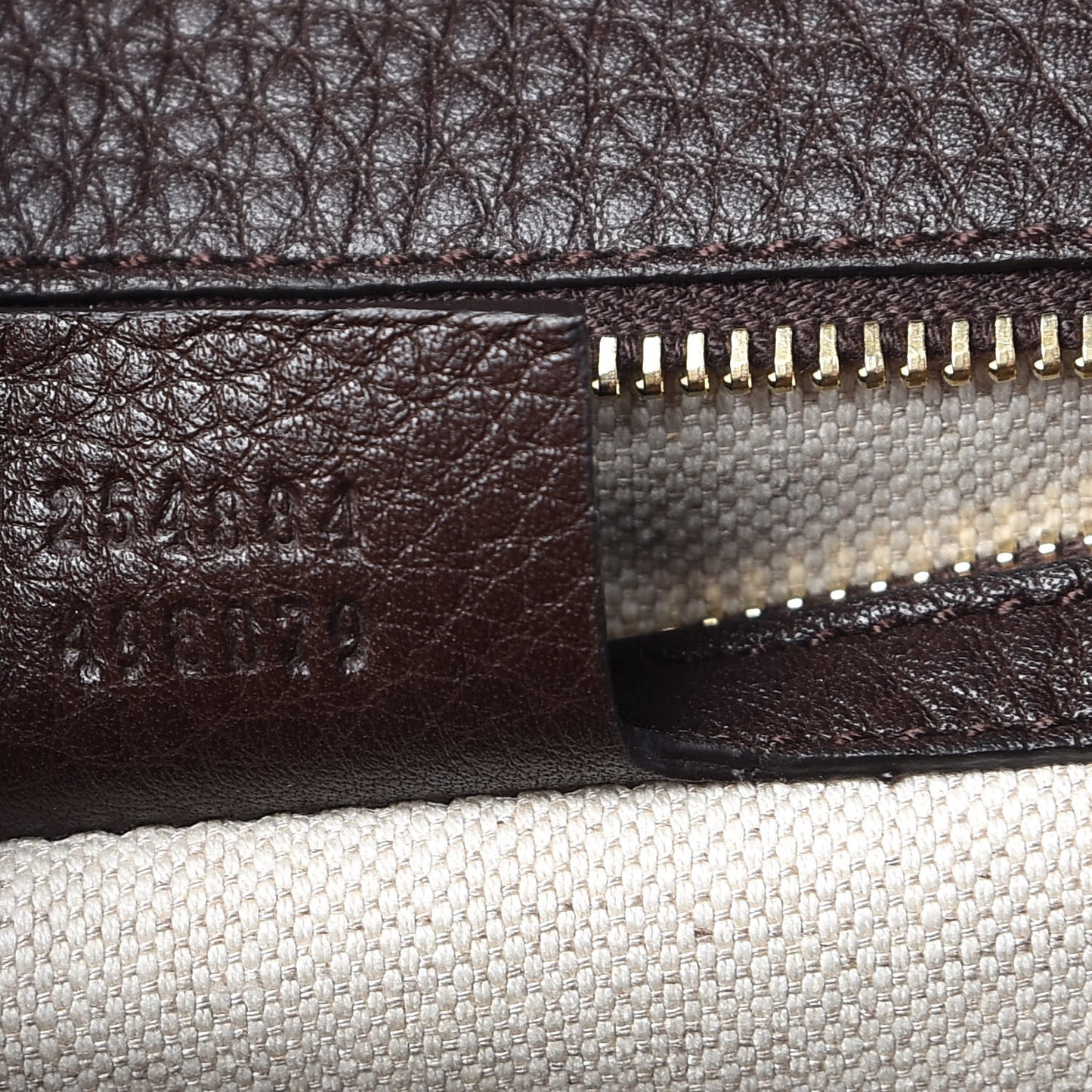 Monogram Medium New Bamboo Top Handle Bag Dark Brown
