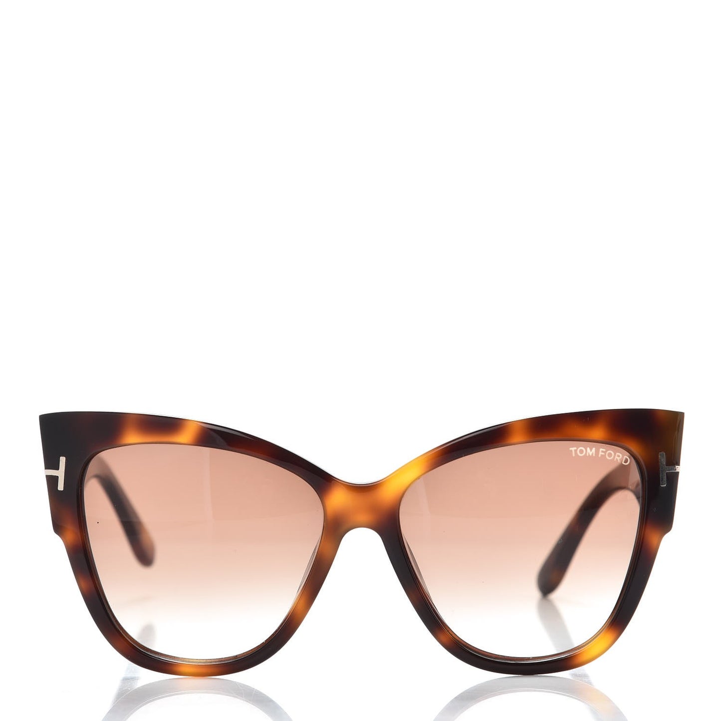 Acetate Anoushka Cat Eye Sunglasses TF371 Tortoise Shell