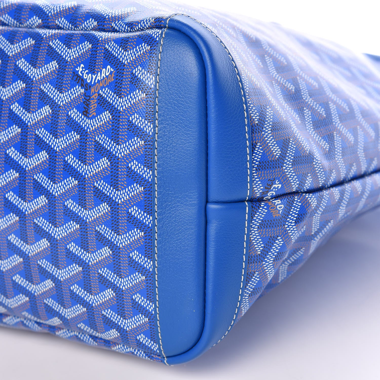 Goyard Goyardine Artois MM Blue 6 of 9