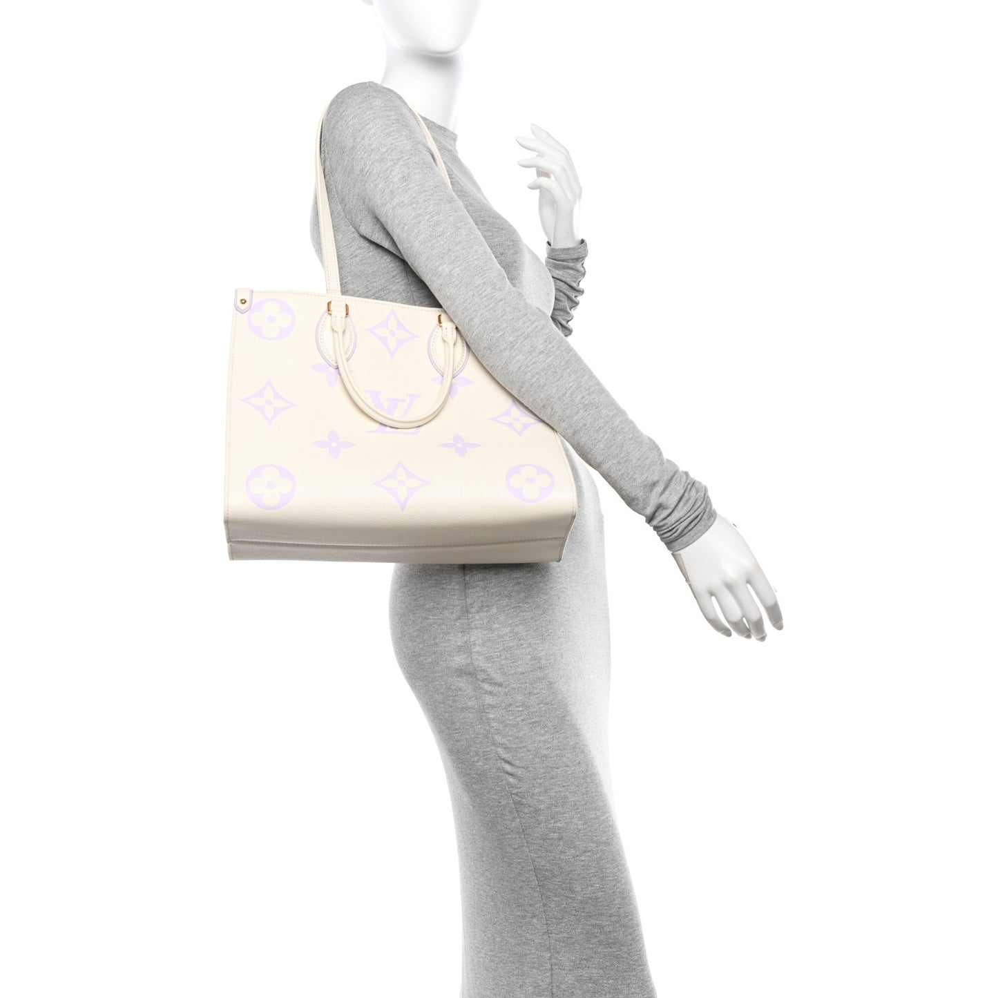 Empreinte Monogram Giant Onthego MM Latte Bubble Tea