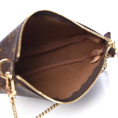 Louis Vuitton Monogram Mini Pochette Accessories 5 of 8