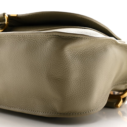 Chloe Calfskin Braided Medium Marcie Double Carry Slate Green 10 of 11