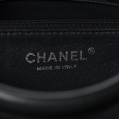 Chanel Caviar Lambskin Quilted Large Coco Break Shopping Bag Black 8 of 11
