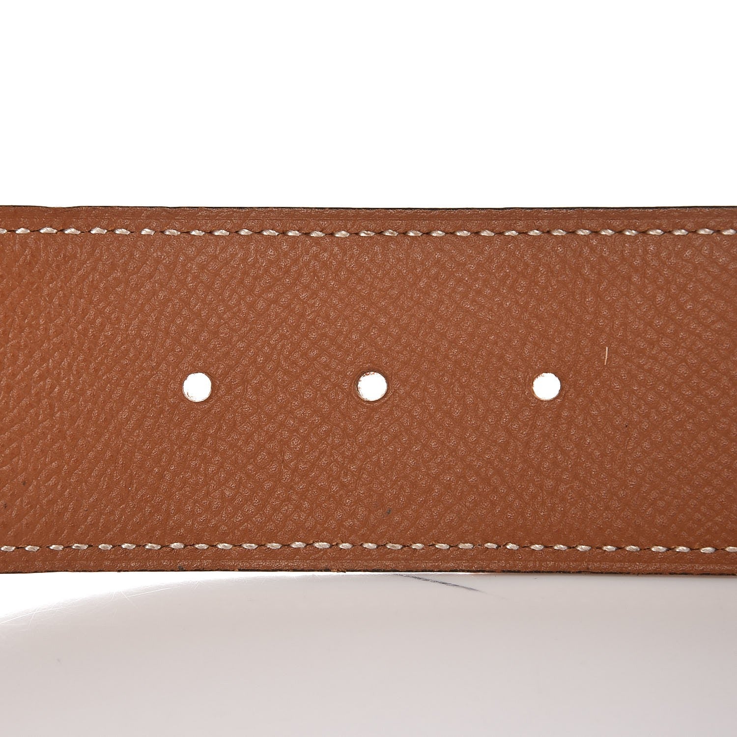 Hermes Epsom 42mm Constance2 H Belt 85 Orange Gold 4 of 10