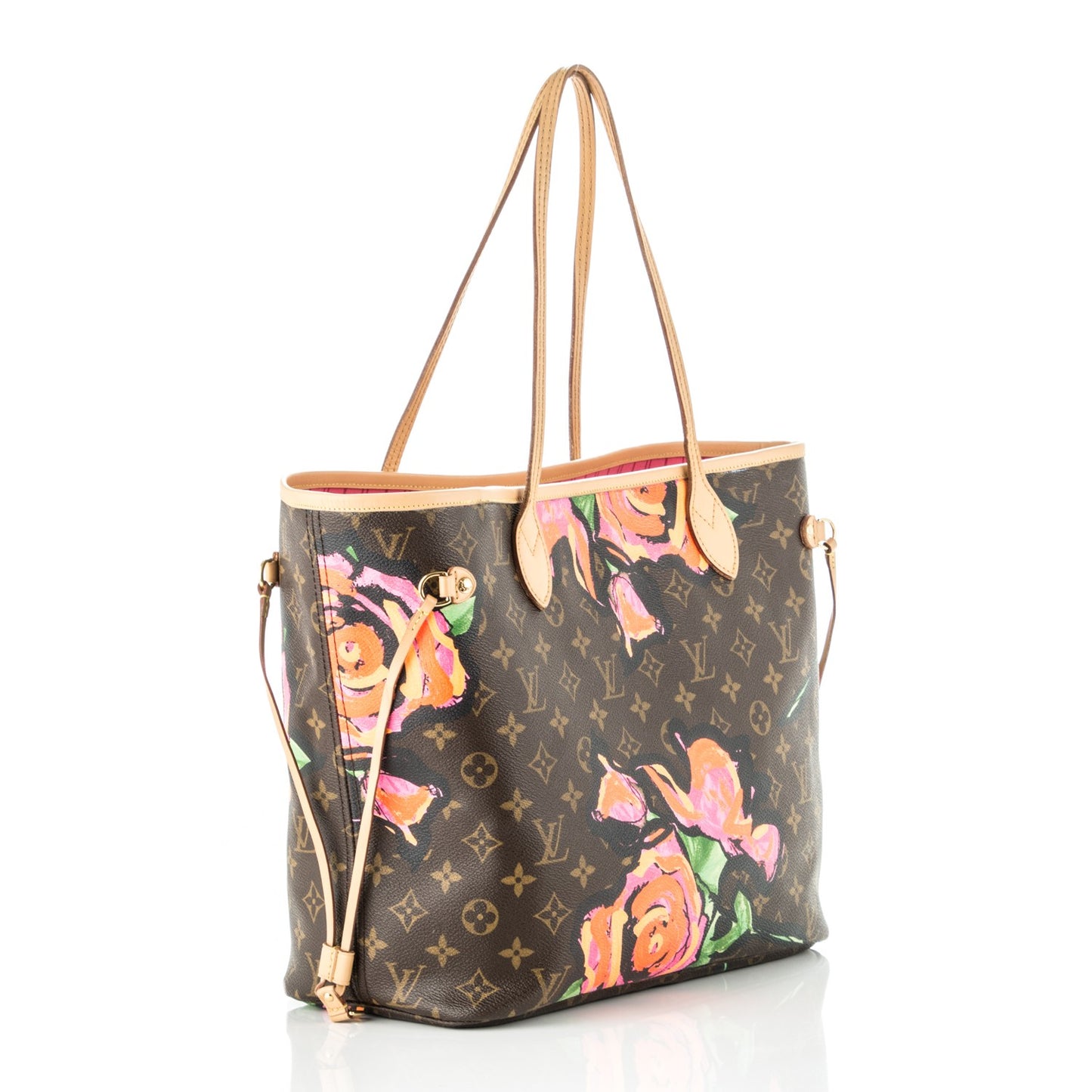 Monogram Roses Neverfull MM