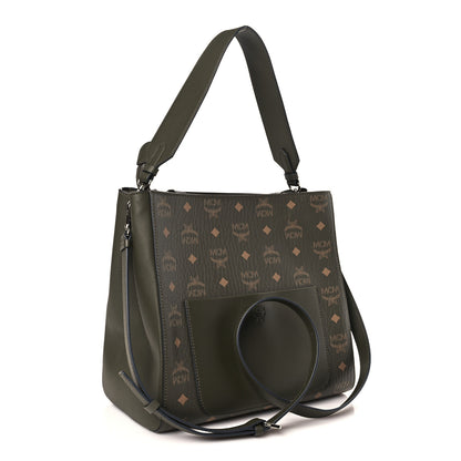 MCM Visetos Medium Aren Hobo Sea Turtle 3 of 9