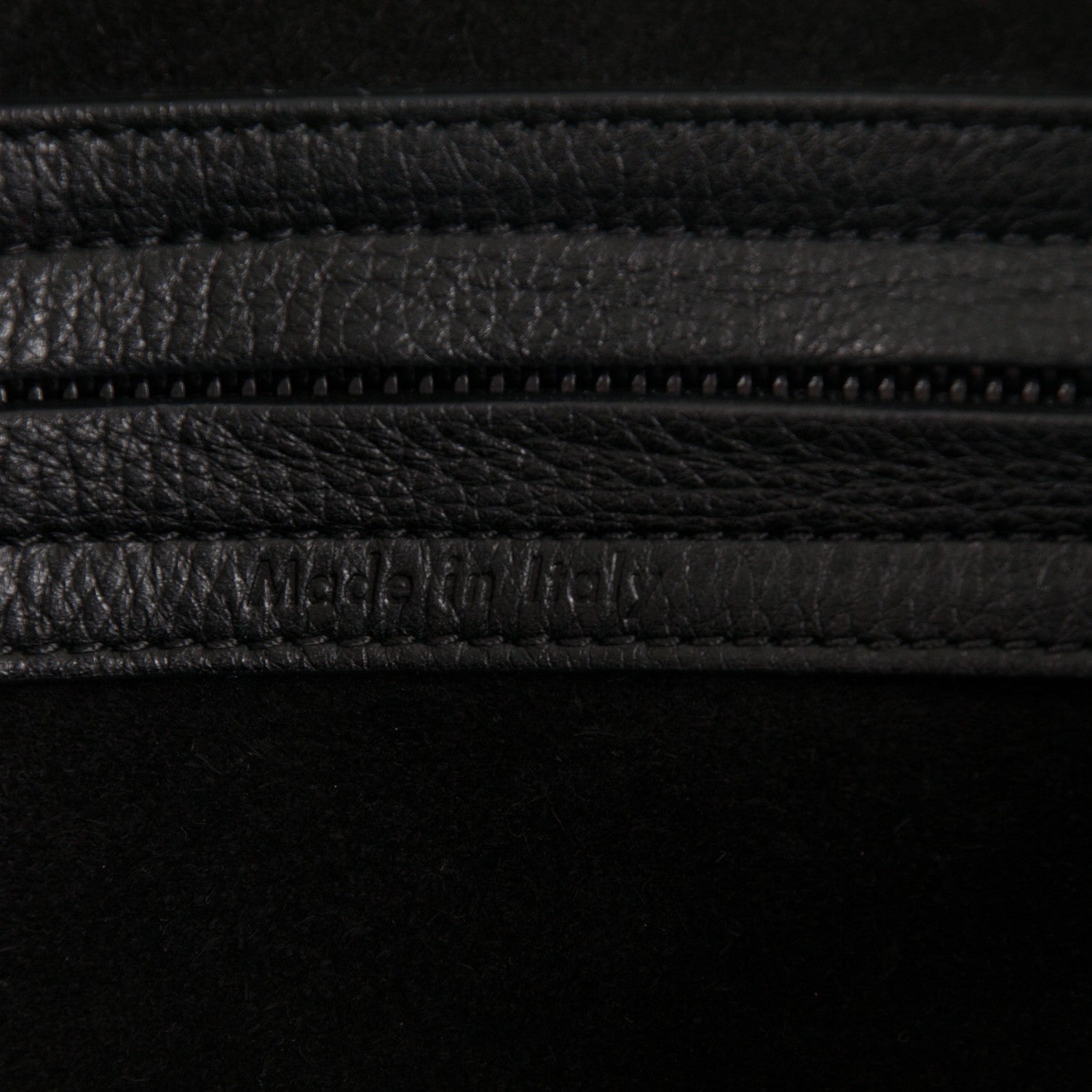 Celine Supple Calfskin Medium Phantom Luggage Black 6 of 7
