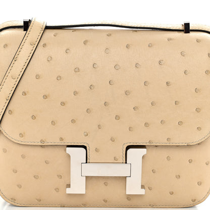 Hermes Ostrich Constance 18 Parchemin 8 of 10