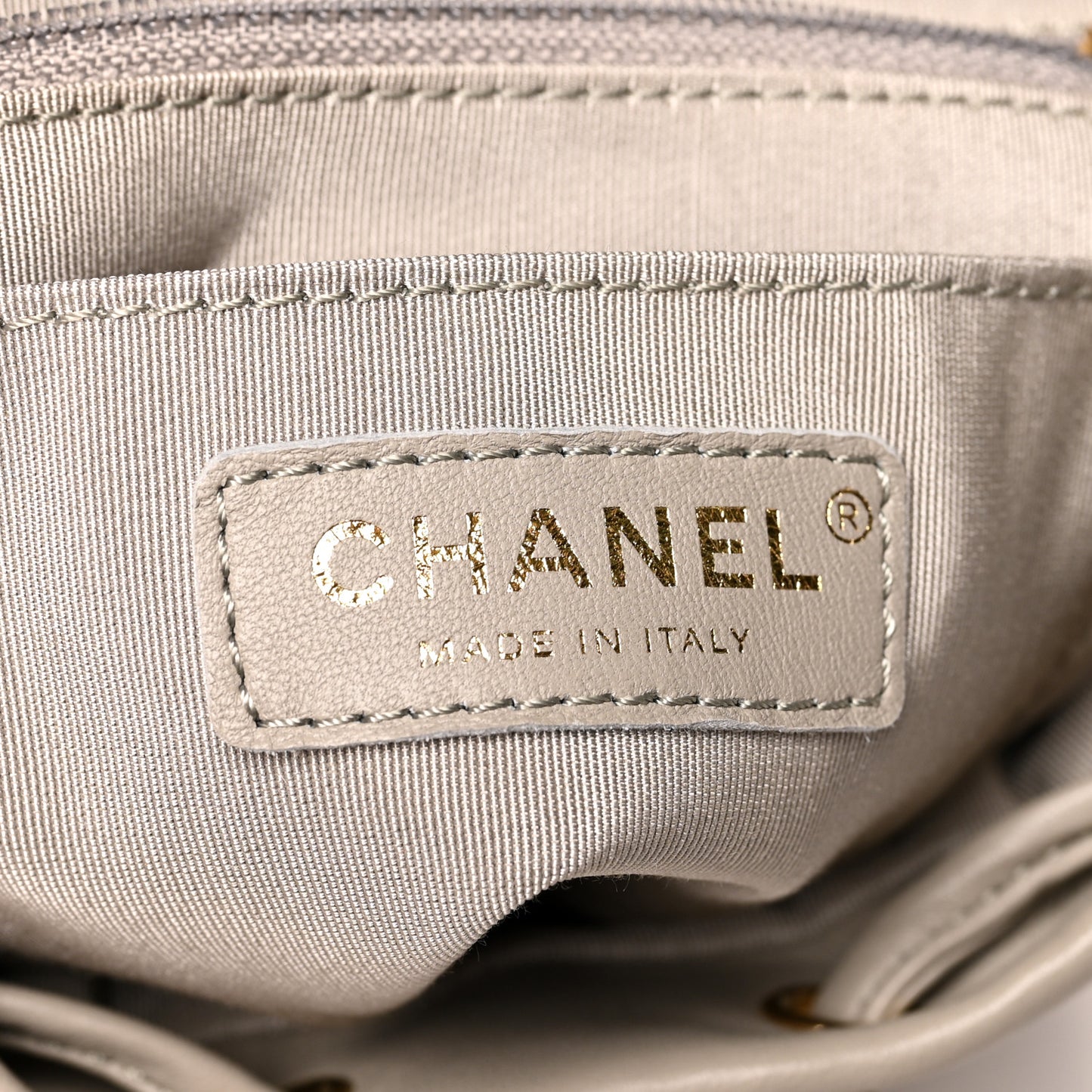 Calfskin Quilted Mini Urban Spirit Backpack Grey