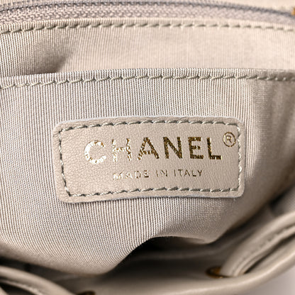 Chanel Calfskin Quilted Mini Urban Spirit Backpack Grey 5 of 9