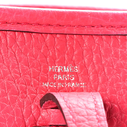 Hermes Taurillon Clemence Evelyne TPM Rose Extreme 7 of 10