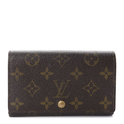 Louis Vuitton Monogram Porte-Monnaie Billets Tresor Wallet 1 of 11
