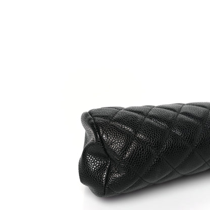 Chanel Caviar Quilted Timeless Clutch Black 8 of 10