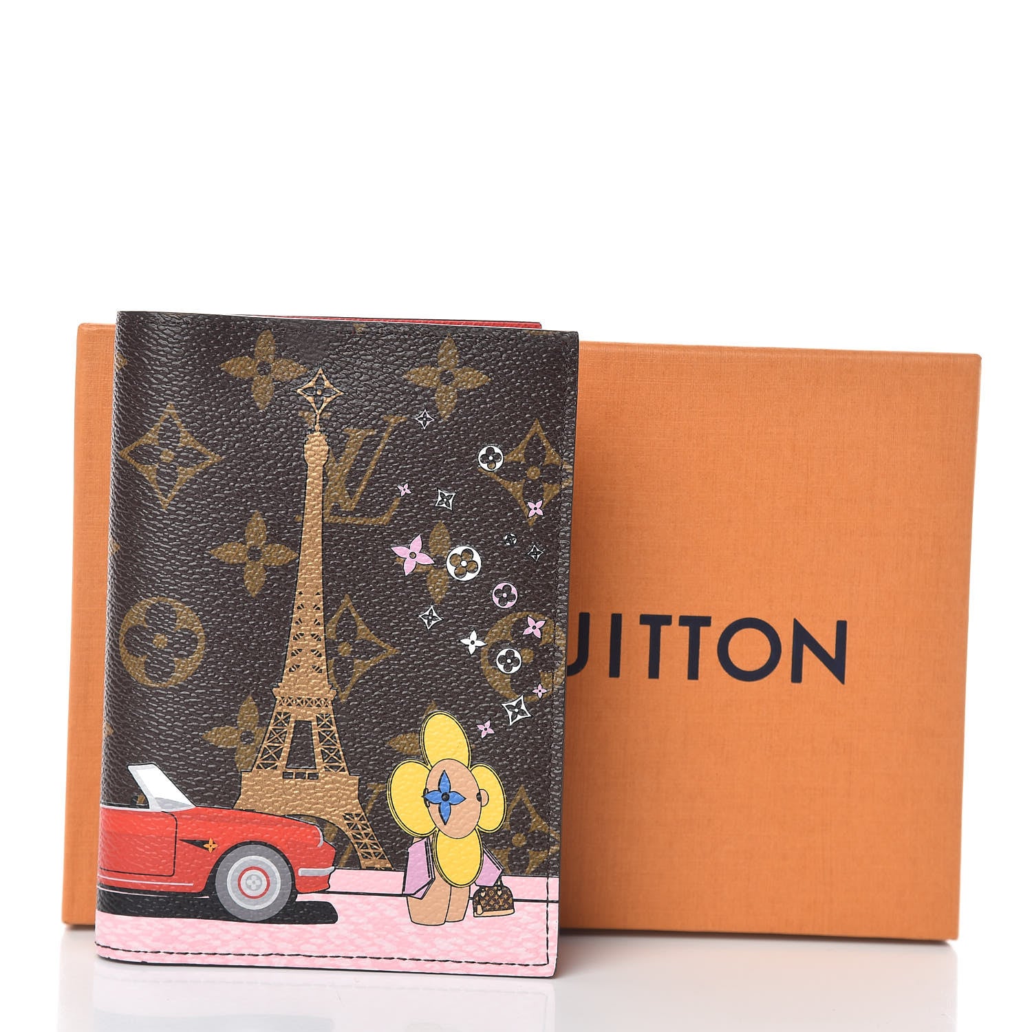 Louis Vuitton Monogram 2019 Christmas Animation Passport Cover Rouge 7 of 7