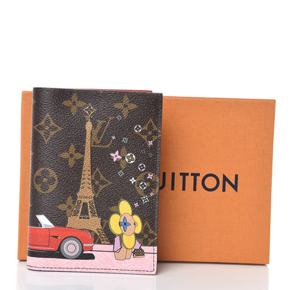 Louis Vuitton Monogram 2019 Christmas Animation Passport Cover Rouge 7 of 7