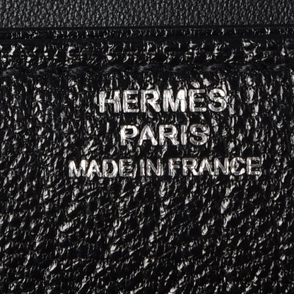 Hermes Chevre Mysore 1938 Wallet 19 Black 6 of 9