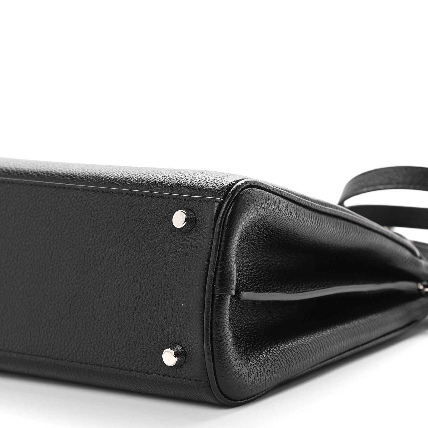 Gucci Grainy Calfskin Small Zumi Top Handle Bag Black 10 of 10
