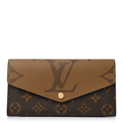 Louis Vuitton Reverse Monogram Giant Sarah Wallet 1 of 6