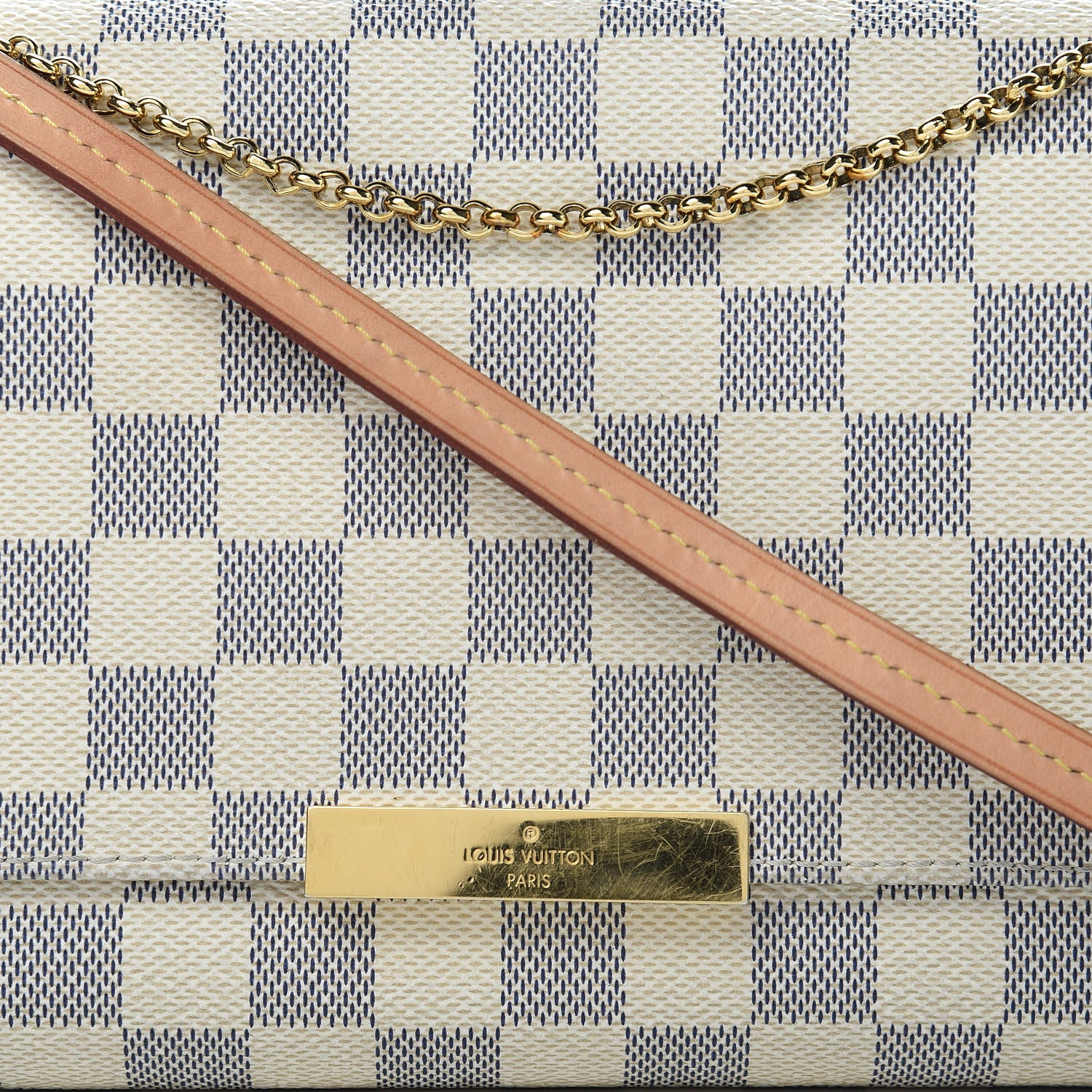 Louis Vuitton Damier Azur Favorite MM 9 of 13
