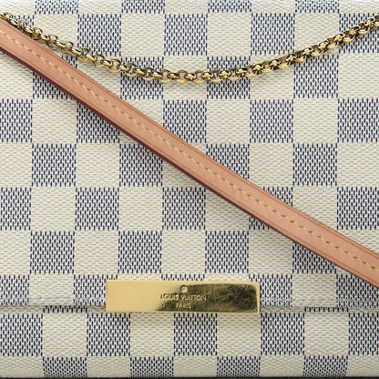 Louis Vuitton Damier Azur Favorite MM 9 of 13