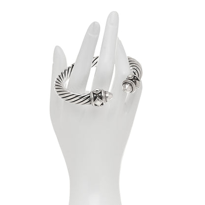 David Yurman Sterling Silver 10mm Renaissance Cable Bracelet 2 of 5